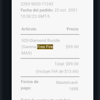 Garena Free Fire, necesito vincular mi cuenta a otro correo electrónico