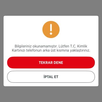 Ziraat Bankası Mobil Uygulamasında NFC Kimlik Okutma Sorunu Ve Yurt Dışı Şifre Değiştirme Engeli