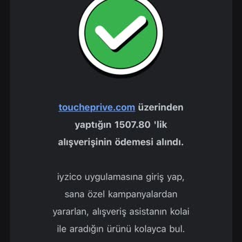 Touché Privé'den İade Edilen Kimono İçin 1.507 TL Geri Ödeme Yapılmadı