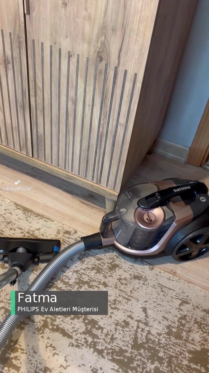 Philips Ev Aletleri Süpürge Arızası videonun kapak resmi