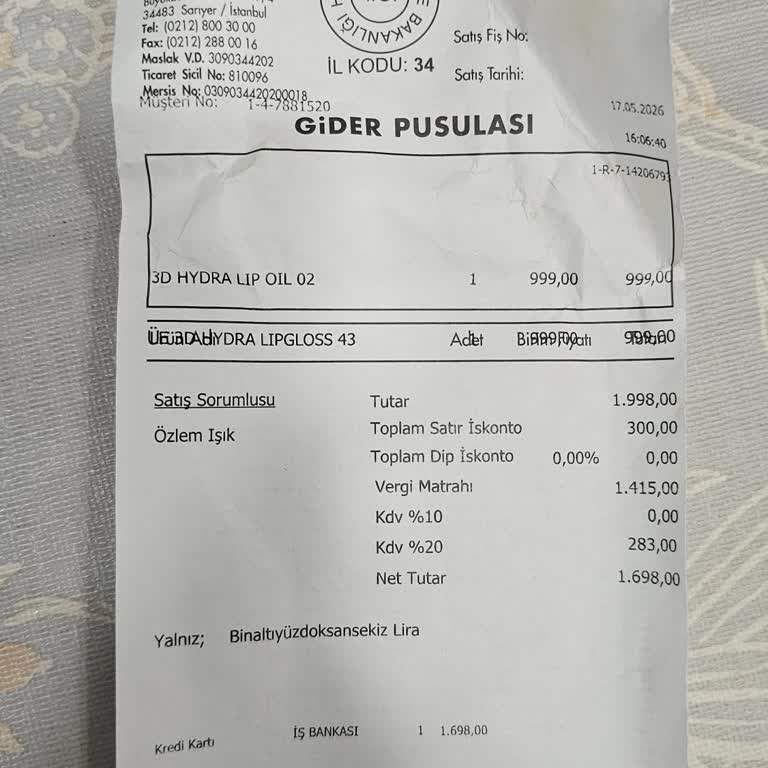 Kiko Milano Şubesinde Fazla Çekim Ve Geciken İade