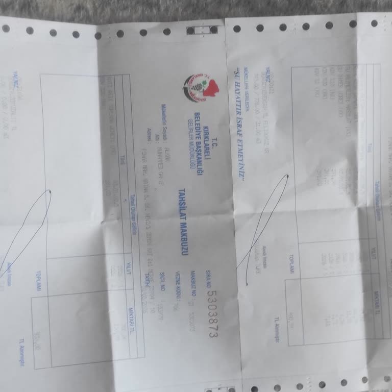 Kırklareli Belediyesi Su Faturasına Katı Atık Vergisi Ve Kart Sistemi Yüklemesi Mağduriyet Yaratıyor