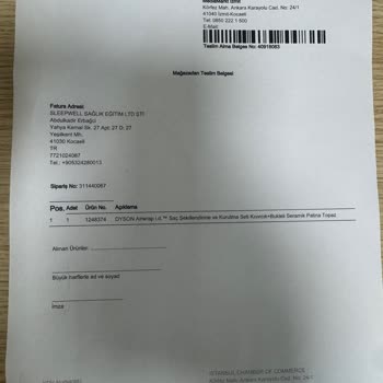 Dyson Airwrap İade Talebimin Haksız Reddedilmesi