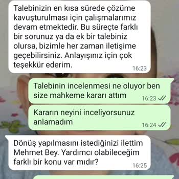 Karaca’nın Tüketici Hakem Heyeti Kararını Uygulamaması