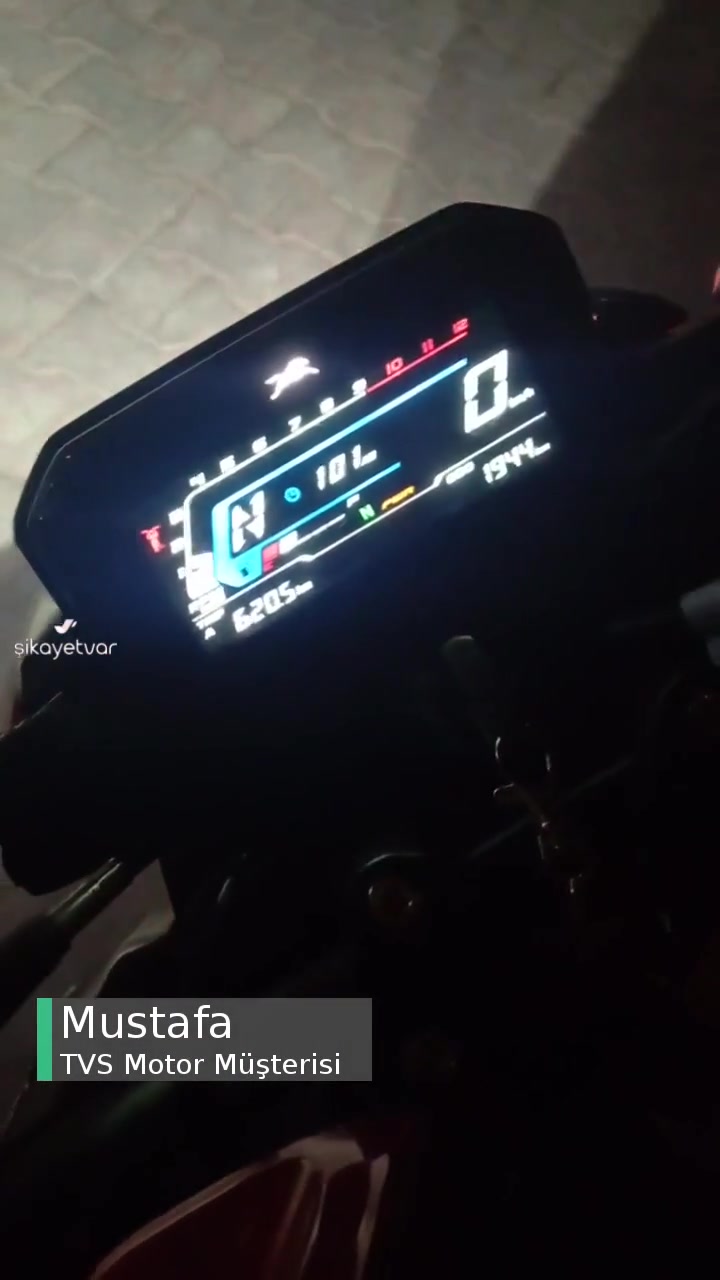 Tvs Motor Marş Ve Ekran Sorunu! videonun kapak resmi