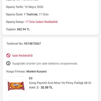 Trendyol Hızlı Market Kendi İhmalkarlıklarının Sonuçlarıyla İnsanları Uğraştırıyorlar