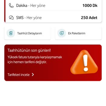 Vodafone Tarife Zammı %95 Oranında Makul Değil