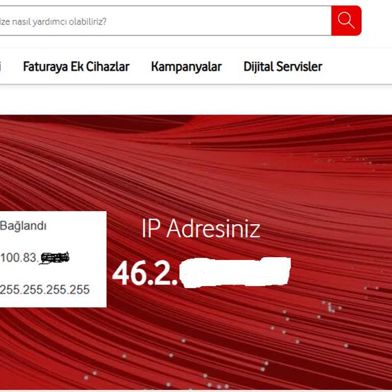 Vodafone Net Bağlantı Kesintileri Ve IP Uyuşmazlığı