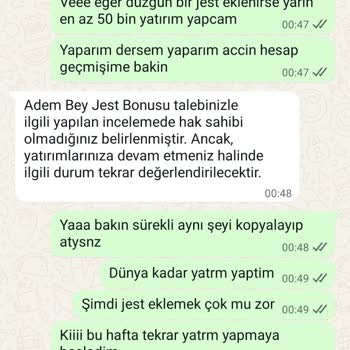 Milyonluk Yatırımlara Rağmen Jest Bonusunun Verilmemesi