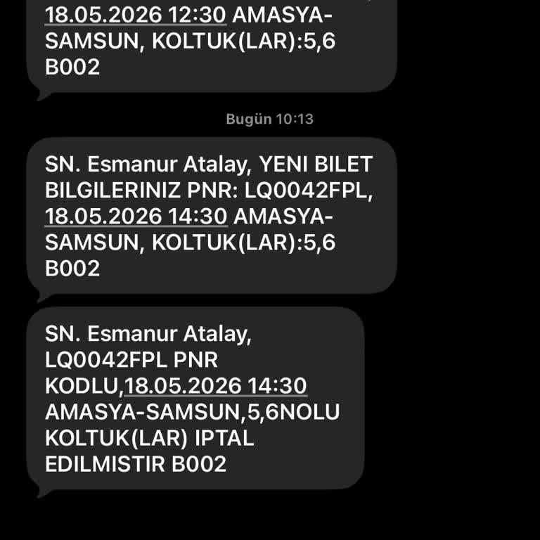 Metro Turizm Seferi İptali Ve Bonus Teklifi Karşısında Para İadesi Talebi