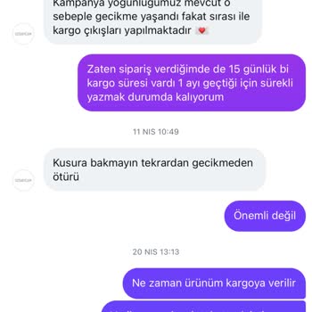 Teslim Edilmeyen Sipariş Ve İade Sürecinin Uzaması