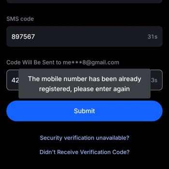 Telefon Numarası Tanımlanamıyor Ve 10 USDT Çekemiyorum