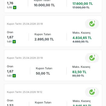 Yüksek Kupon Tutarına Rağmen Memnuniyet Bonusu Alınamaması