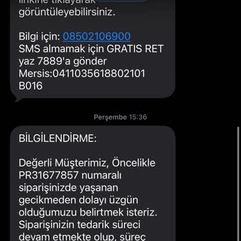 Siparişimin Hazırlanmaması, Telefon Kapatılması Ve Bilgi Eksikliği