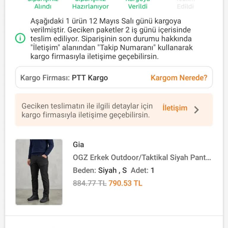 Trendyol Siparişimin Teslim Edilmemesi Ve İletişim Eksikliği
