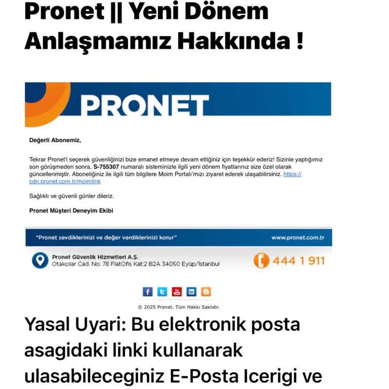 Kullanmadığım Alarm Sistemi İçin Haksız Faturalandırma Ve Cihazların Teslim Edilmemesi