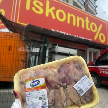 İskonto Gross Bozulan Tavuk Kanadı Ve Gıda Güvenliği İhmali
