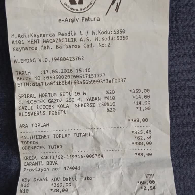 A101 Pendik Şubelerinde Poşet Sorunu Nedeniyle İade Reddi