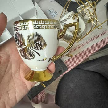Karaca Kahve Fincan Takımında Renk Solması Ve Desen Soyulması