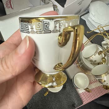 Karaca Kahve Fincan Takımında Renk Solması Ve Desen Soyulması