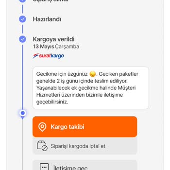 Sürat Kargo'nun Aşırı Gecikmesi Ve Adana Aktarmasında Kilitli Kalan Paket