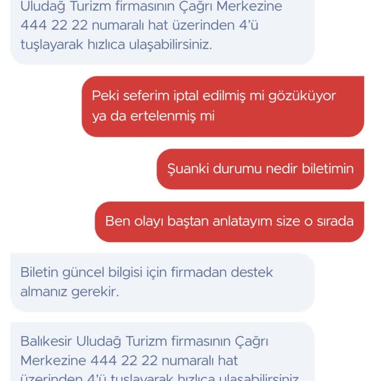 Müşteri Temsilcisinin Erken Görüşme Kesintisi Ve Saygısız Tutumu