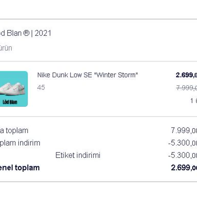 Stokta Görünen Nike Ayakkabı Gönderilmedi Ve İade Aylarca Sürüyor