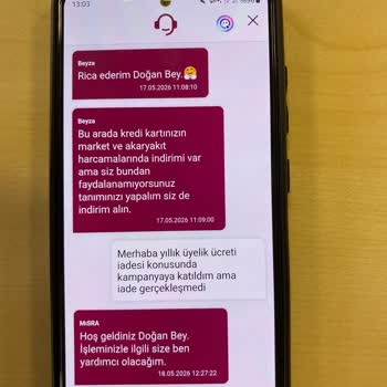 QNB Müşteri Hizmetlerinde Çelişkili Ve Yanıltıcı Üyelik Ücreti İade Şartları