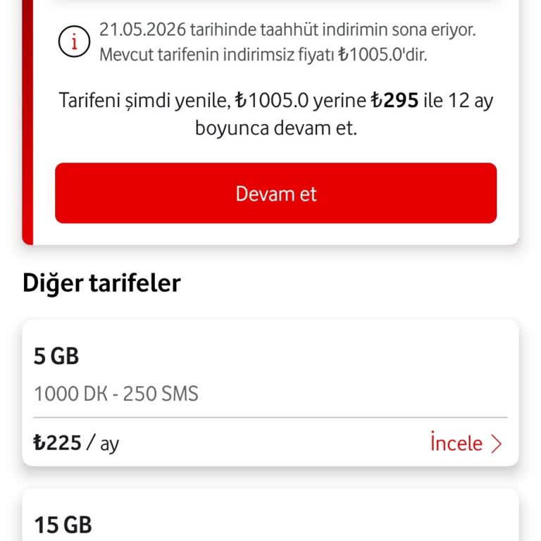Taahhüt Yenilemede Fahiş Fiyat Artışı Ve Müşteri Mağduriyeti