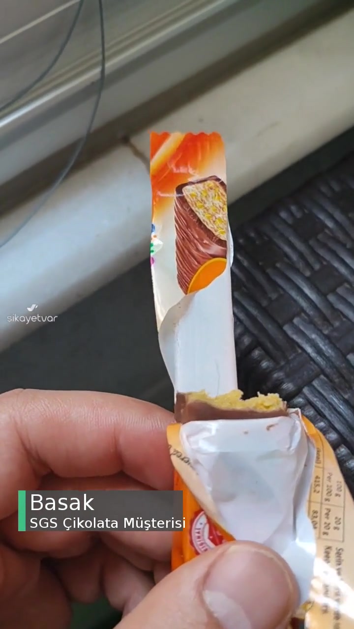 Sgs Çikolata Üründe Kıl Çıktı videonun kapak resmi