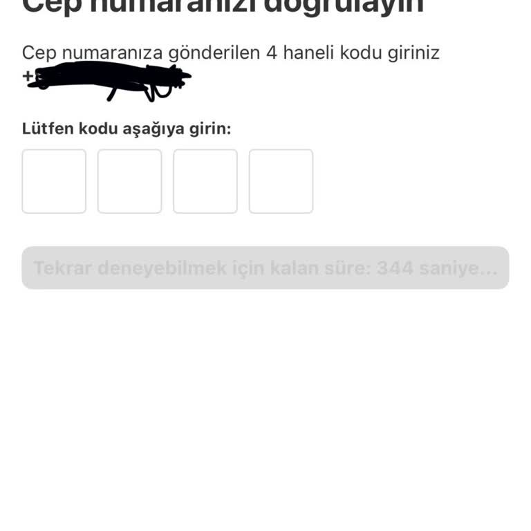 Doğrulama Kodu Sorunu Hesabımın Kullanılamamasına Sebep
