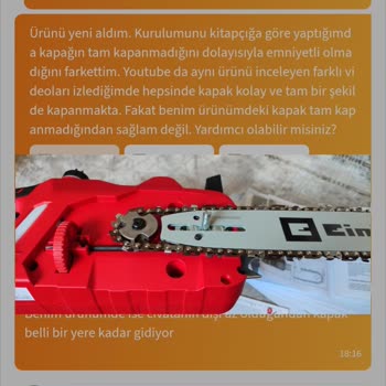 Açılmış Ve Gizlice Tamir Edilen Ayıplı Testerenin İadesi Haksızca Reddedildi