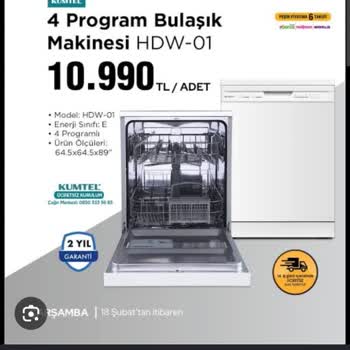 BİM Online Yanlış Bulaşık Makinesi Gönderimi Ve Çözüm Sunulmaması
