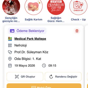 Medical Park Maltepe Endokrinoloji Bölümünde Son Dakika Randevu İptali