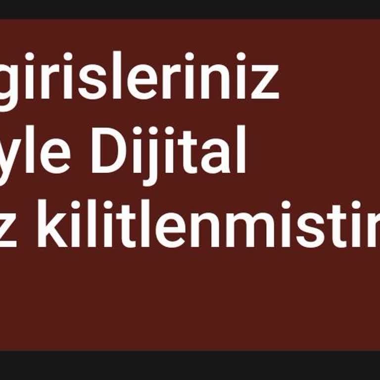 Ziraat Bank Mobil Uygulamasında Şifre Kilitlenmesi Ve Güvenlik Endişesi