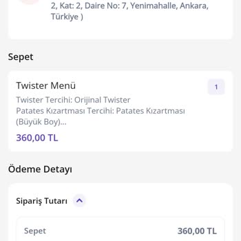Getir Yemek Ve KFC’den Yanlış Adres Nedeniyle Sipariş İptali Ve İade Sorunu