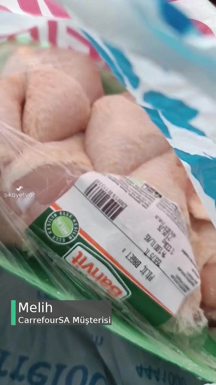 Carrefour SA Bozuk Tavuk Eti videonun kapak resmi