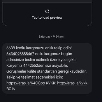 Kapıya Teslim Ücretine Rağmen Kargo Aşağı İndirildi