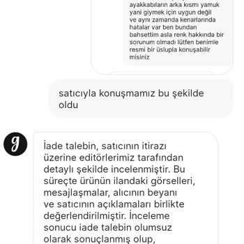Hasarlı Babet Satıcı Suçlaması Ve Gardrops Müşteri Temsilcisinin Suçlayıcı Tutumu