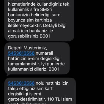 Esım Aktarımında 110 TL Fatura Ve 1000 TL Mağduriyet