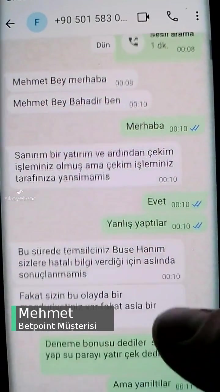 Betpoint Yanlış Yaptı Bana! videonun kapak resmi