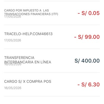 Descuento no autorizado de Tracelo, solicito cancelar suscripción y reembolso