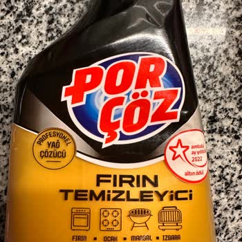 Porçöz Fırın Temizleyici Kullanımına Rağmen Fırında Oluşan Ağır Hasar