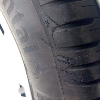 Continental Ultracontact Lastiklerde Su İle Yıkama Sonrası Soyulma Sorunu
