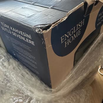Kırık Kahve Makinesi İadesinde İade Kodu Gönderilmemesi