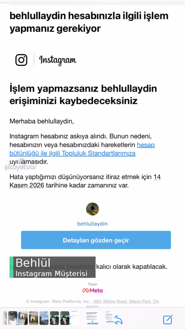 Instagram Hesabım Askıya Alındı! videonun kapak resmi