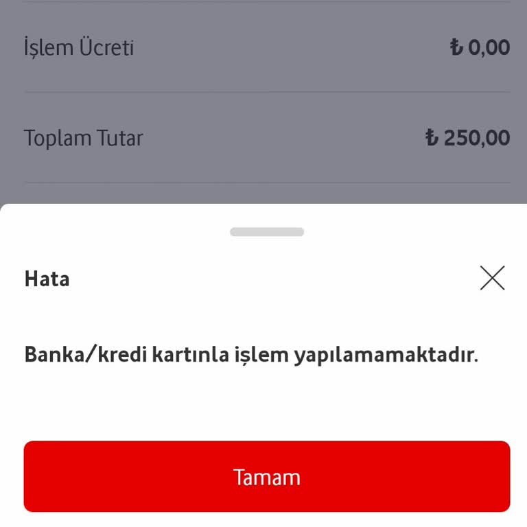 Vodafone Pay Hesabımda Bakiye Yükleme Sorunu Çözülmedi