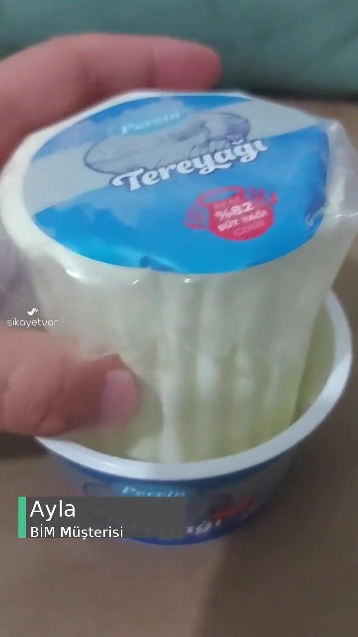 BİM Pervin Tereyağı İçinde Kıl Var videonun kapak resmi