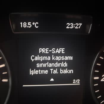 Mercedes A180 ESP Arızası Tekrarlıyor, Çözüm Ve Açıklama Talebi