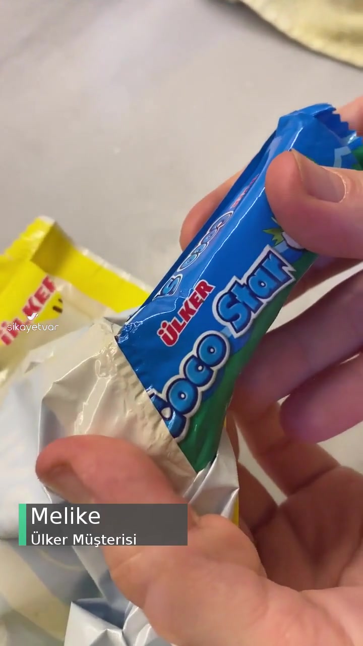Ülker Coco Star Ürünü Hijyenik Olmayan Şekilde Çıktı videonun kapak resmi